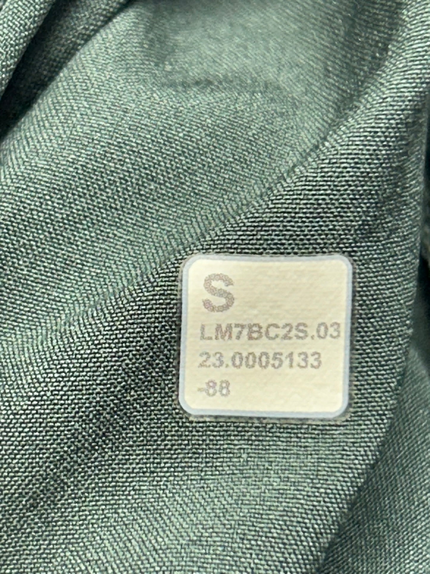 FLAWED Lululemon Pace Breaker Linerless Short 5" Size Small (Square) Smoked Spruce