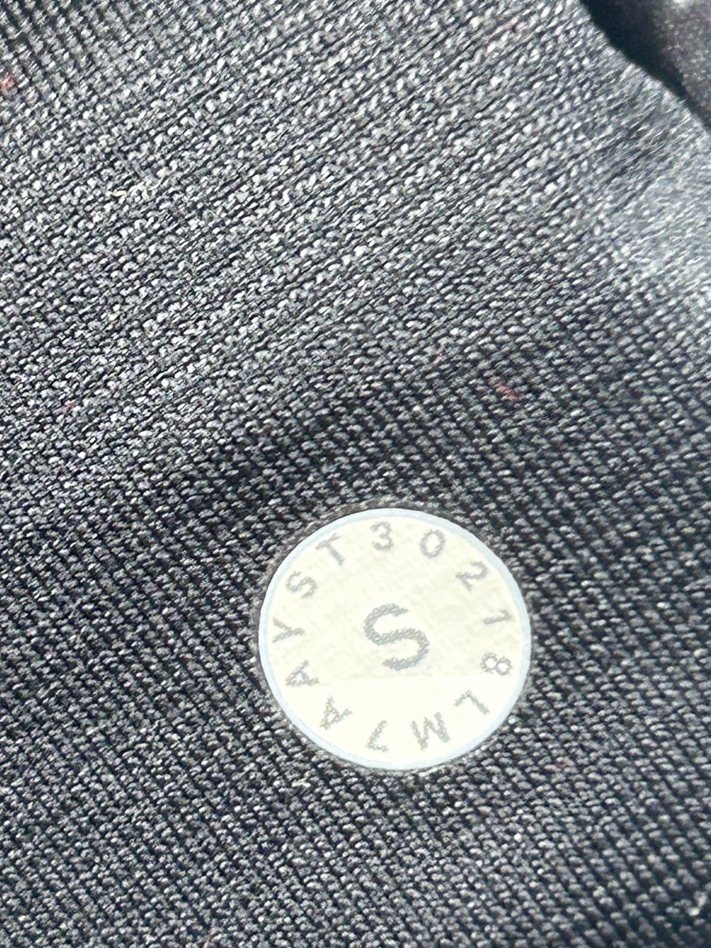 Lululemon Pace Breaker Out Of Mind Liner 9" Size Small Ocean Spray Ice Grey Black