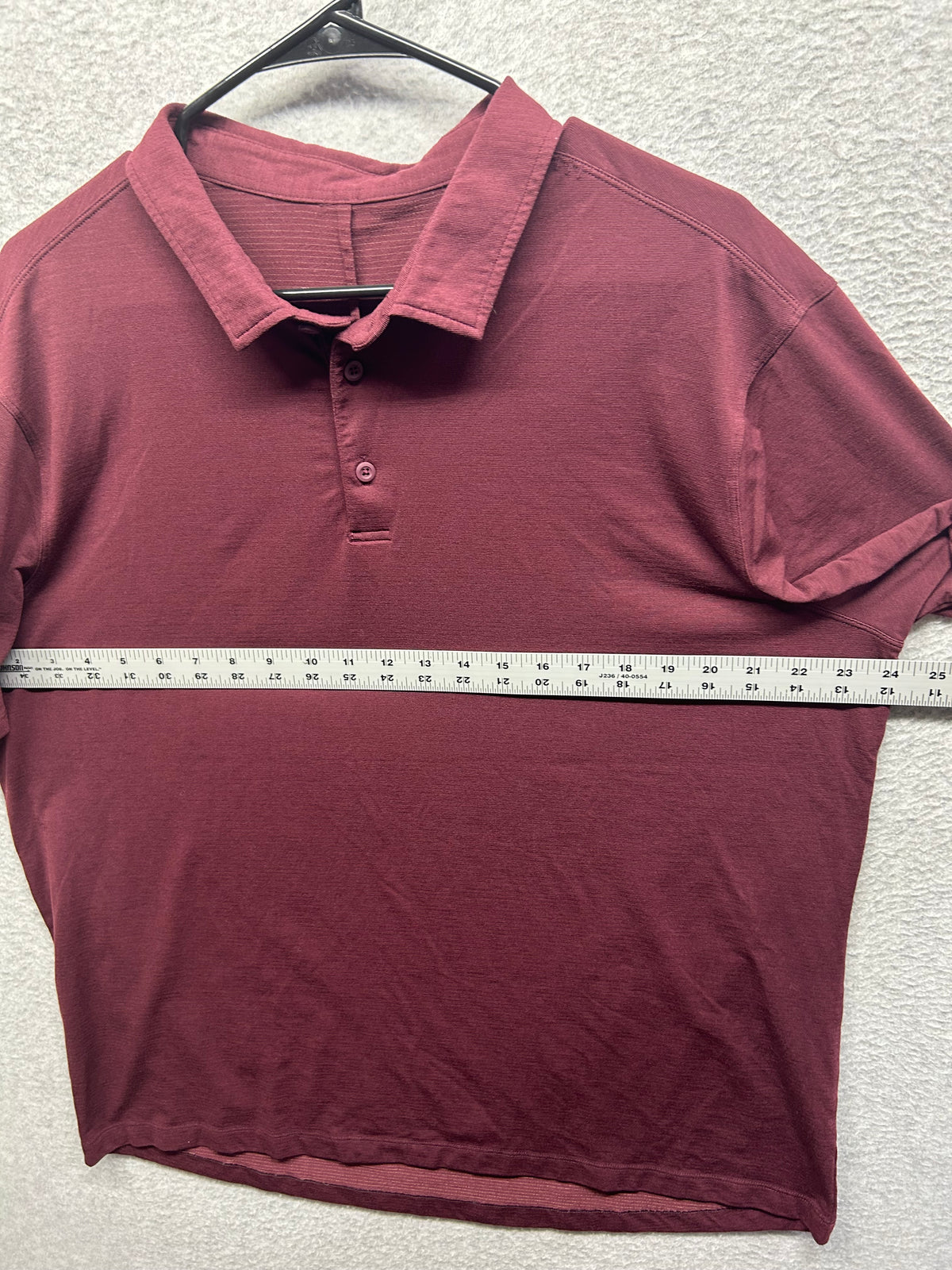 Lululemon Evolution Polo Size 2XL Red