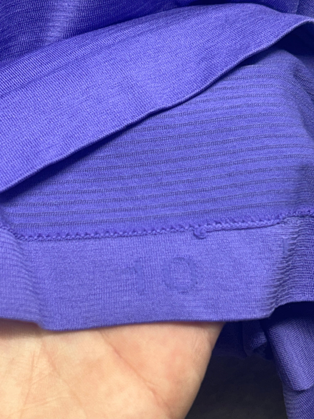 Lululemon Swiftly Tech Short Sleeve Crew Size 10 Purple