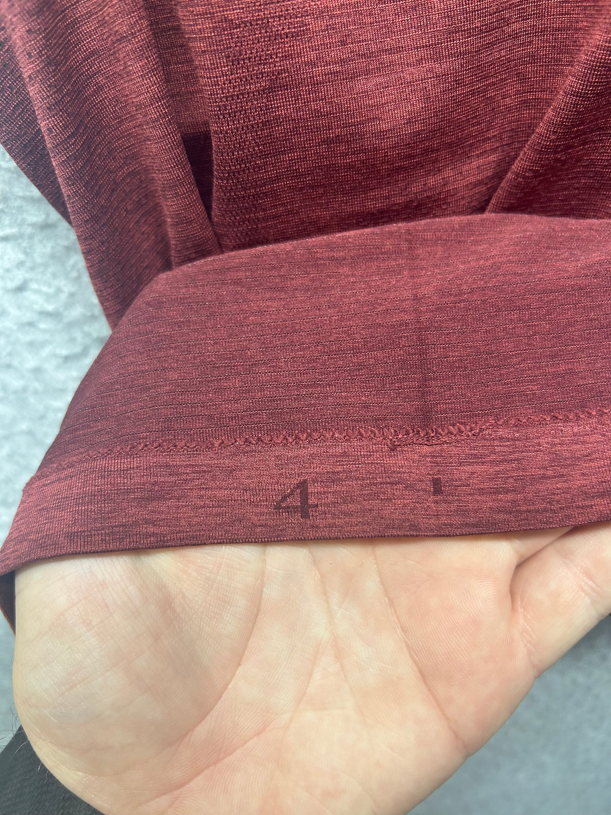 Lululemon Swifty Tech Tank Size 4 Red