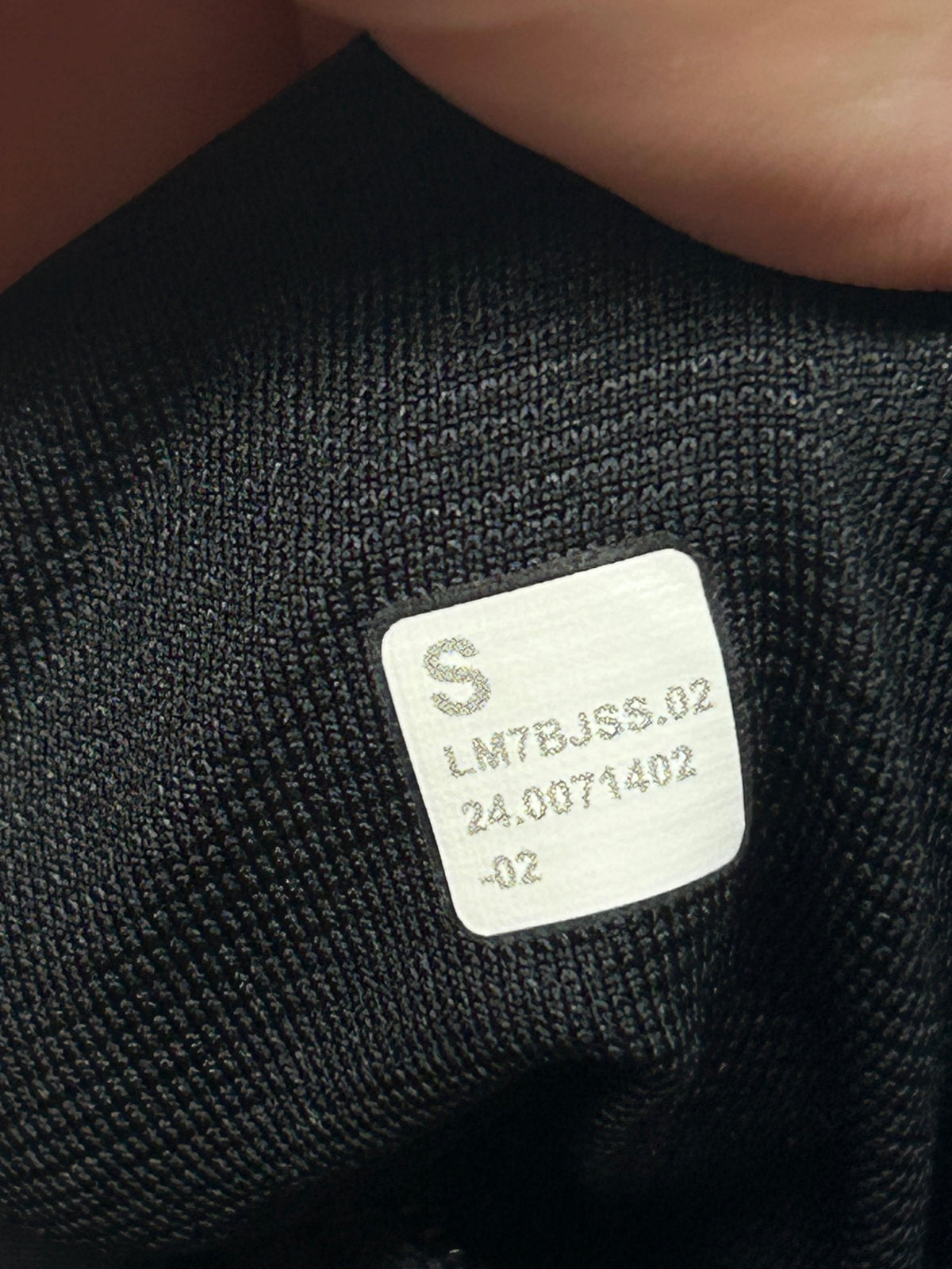 Lululemon Zeroed In Linerless Short 5" Size Small (Square) Black
