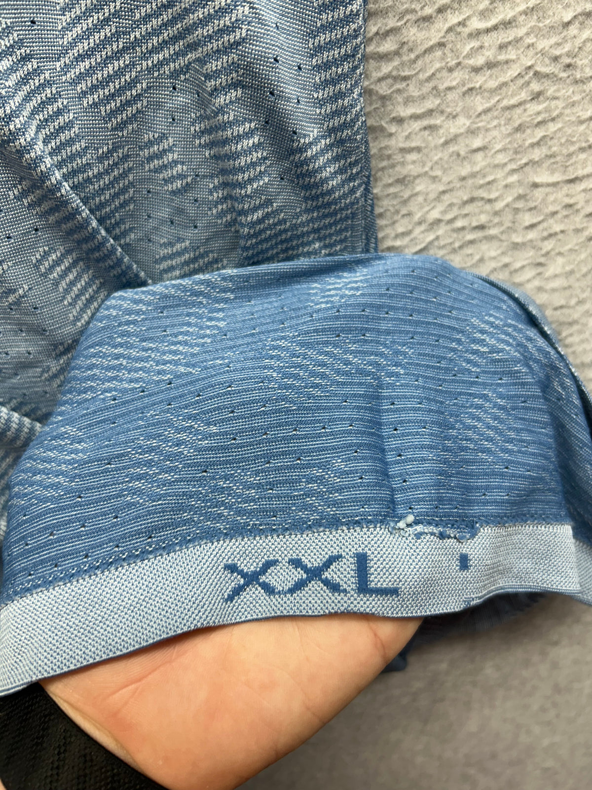 Lululemon Metal Vent Tech Short Sleeve Size 2XL Blue