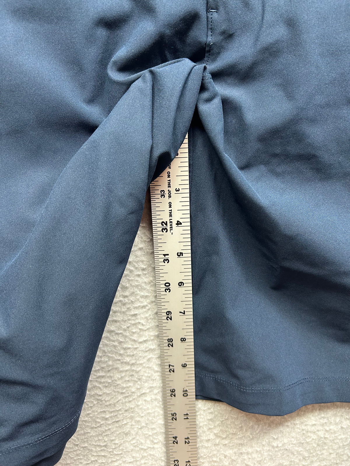Lululemon Commission Short Relaxed Warpstreme 11" Size 36 True Navy