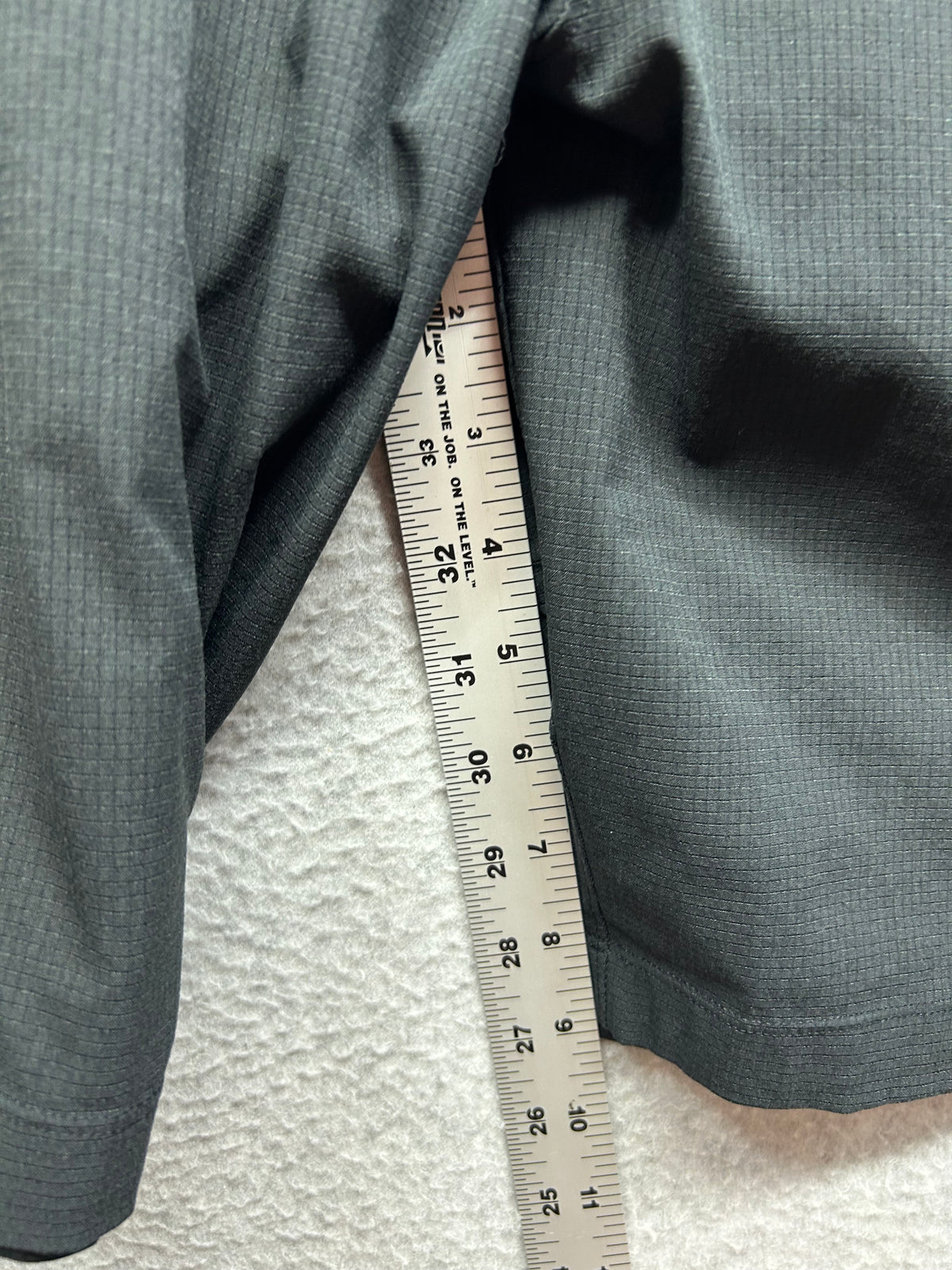 Lululemon Commission Short Slim Warpstreme 9" Size 34 Black