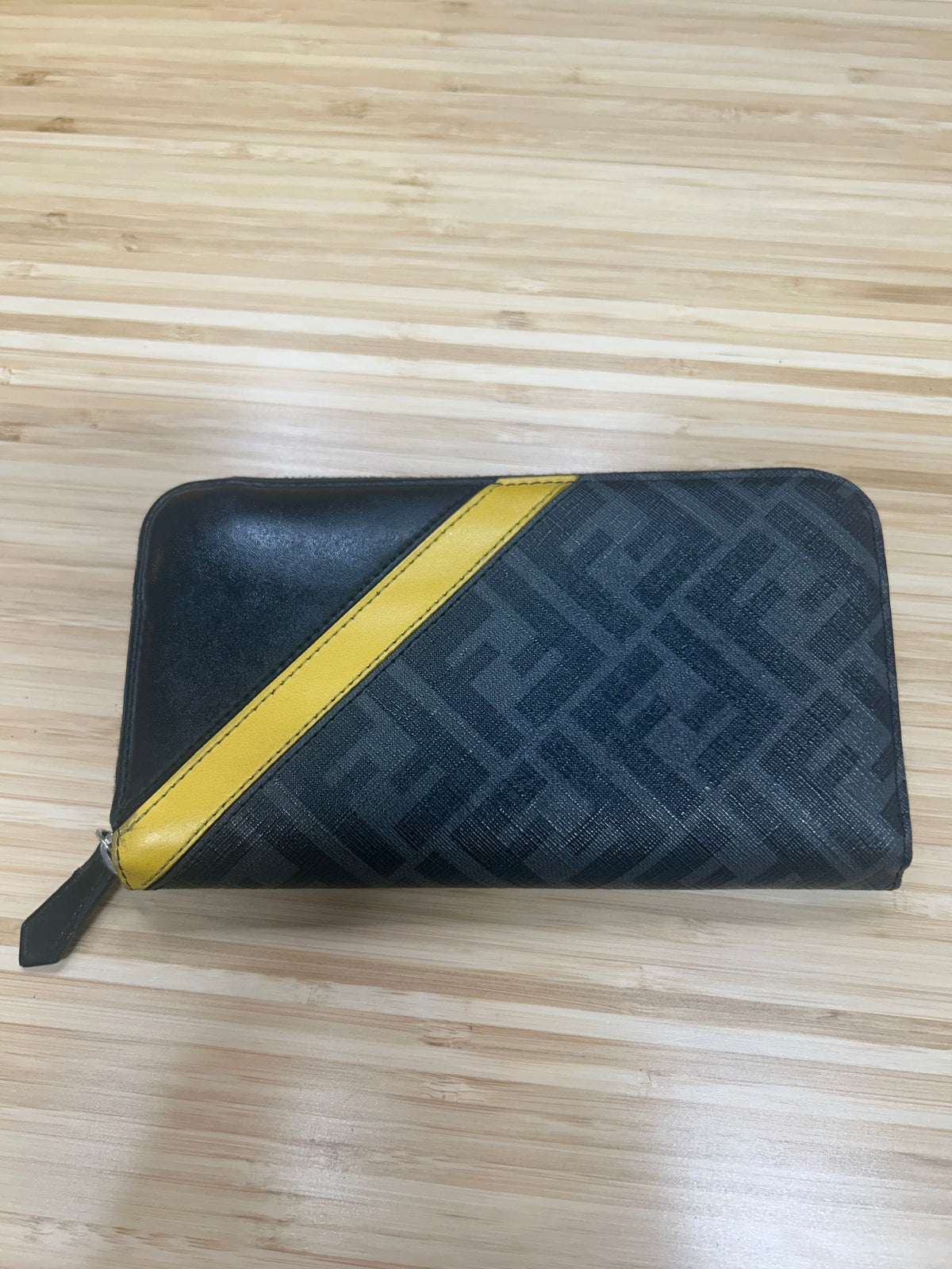Fendi Zucca Zip Long Wallet