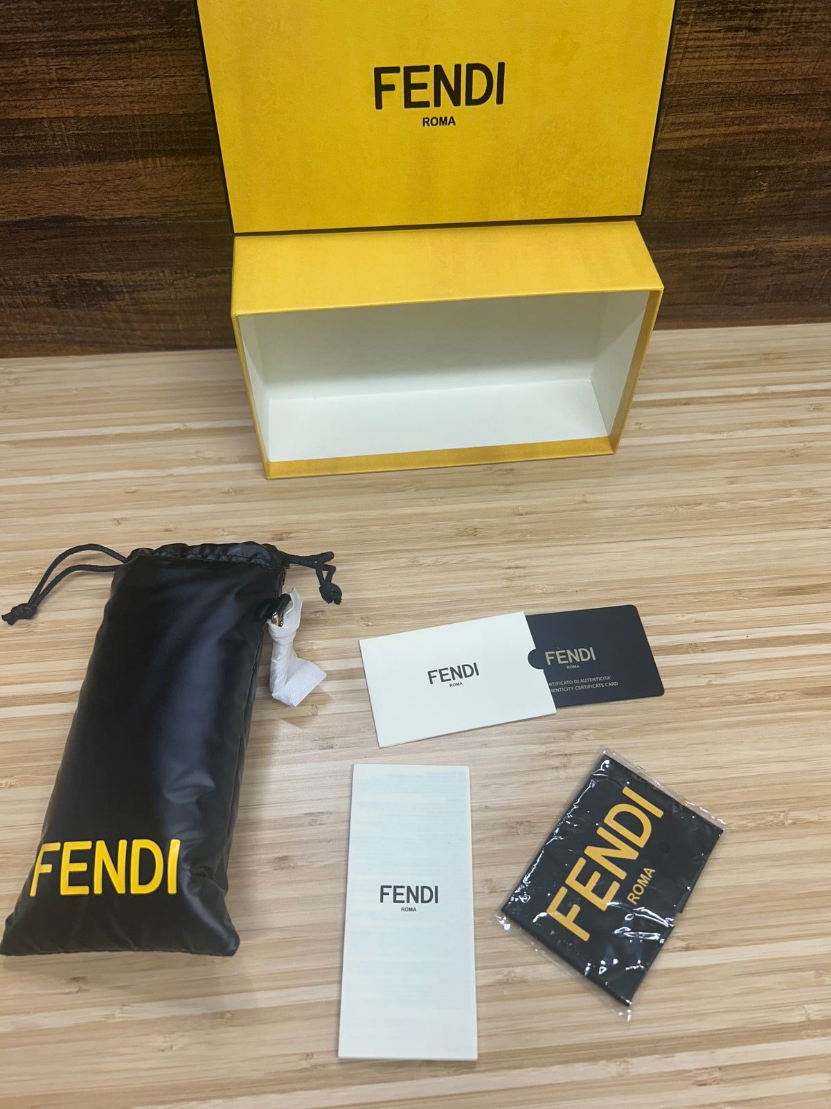 Fendi Smoke Gray Square Sunglasses FE40063F