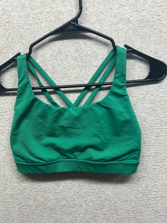 Lululemon Energy Bra Size 6 Very Green