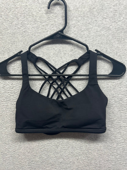 Lululemon Free To Be Bra (Wild) Size 6 Black