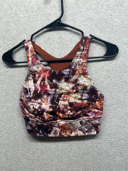 Lululemon Wunder Train Long-Line Bra Medium Support, C/D Cups Size 8 Urbantricity Multi