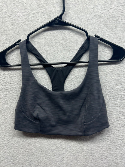 Lululemon Wunder Train Bra Medium Support, C/D Cup Size 8 Heathered Graphite Grey