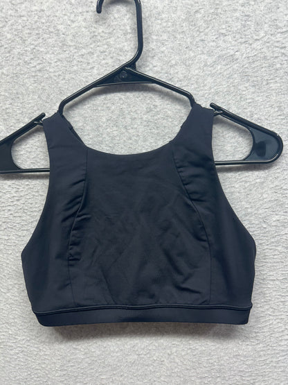 Lululemon Free To Be Serene Bra High Neck Size 8 Black