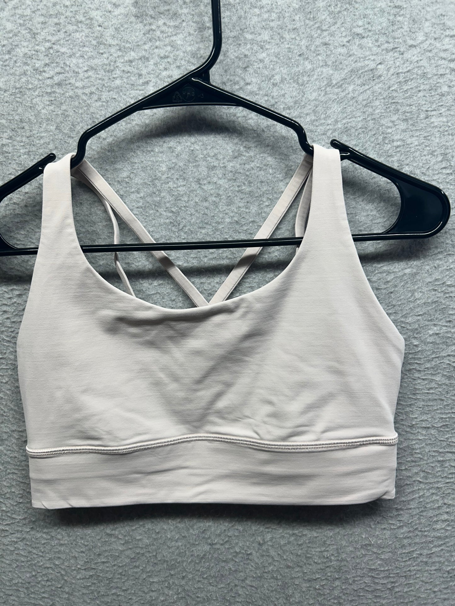 Lululemon Energy Longline Bra Medium Support, B–D Cups Size 8 Flush Pink