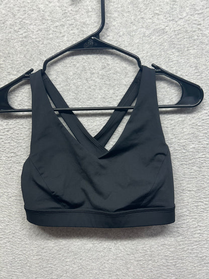 Lululemon Envital Bra Medium Support B/C Cup Size 8 Black