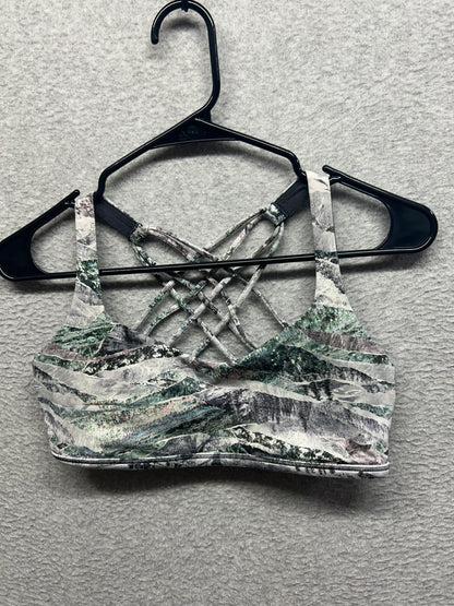 Lululemon Free To Be Bra (Wild) Size 8 Springscape Multi