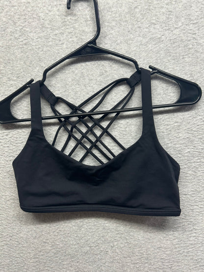 Lululemon Free To Be Bra (Wild) Size 8 Black