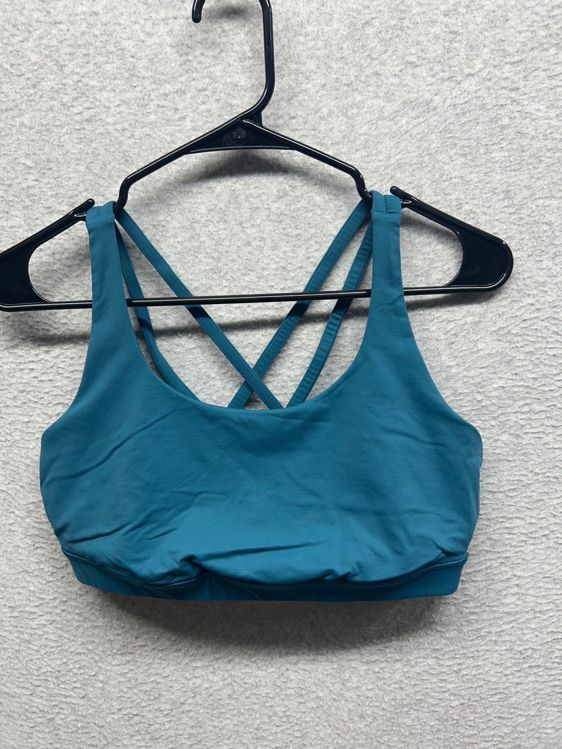 Lululemon Energy Bra Medium Support, B–D Cups Size 10 Code Blue