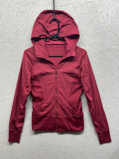 Lululemon In Flux Jacket Size 8 Rosewood