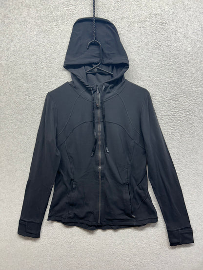 Lululemon Hooded Define Jacket Nulu Size 12 Black (Fourth Release)