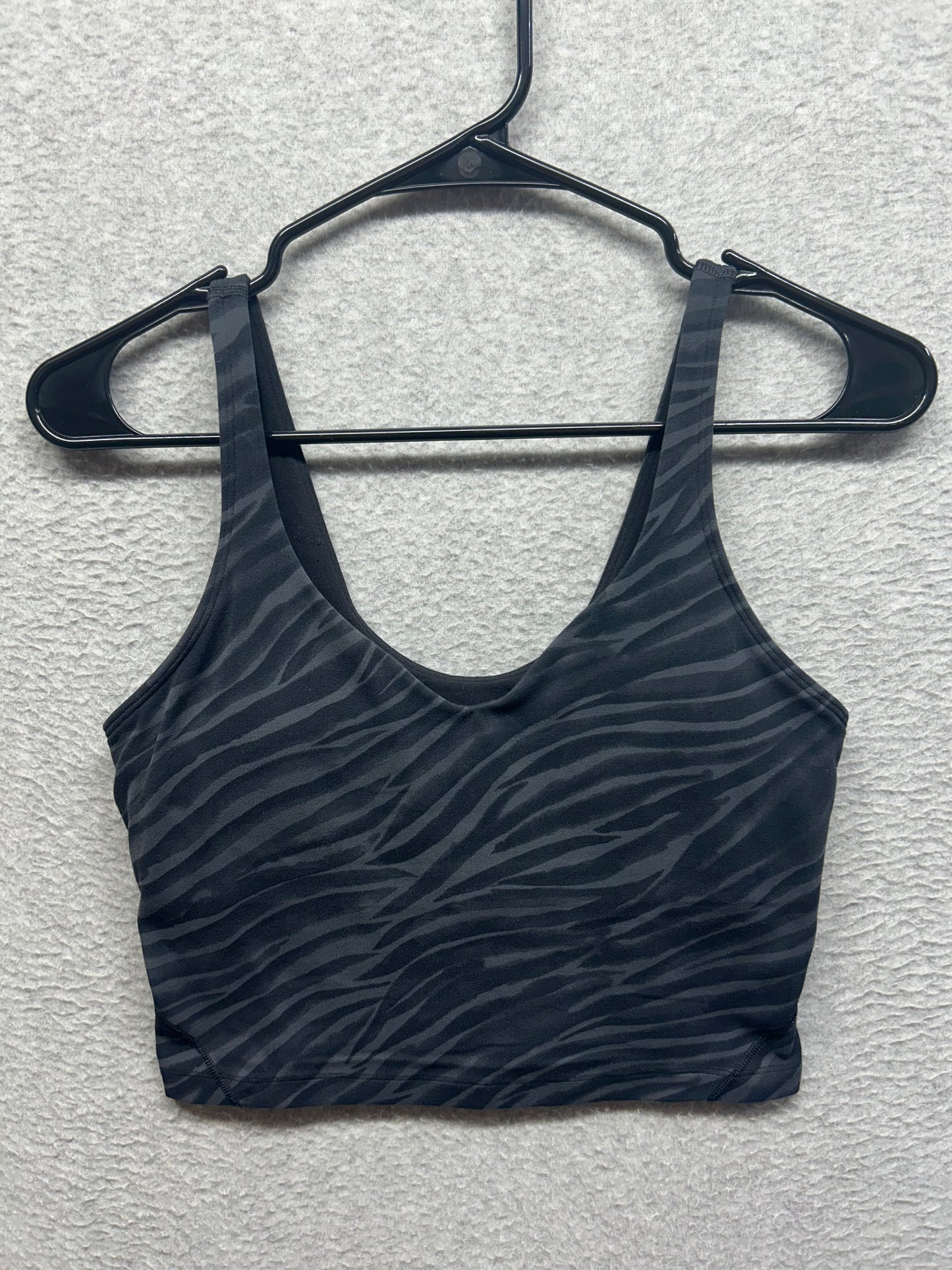 Lululemon Align Tank Size 8 Le Tigre Camo Deep Coal Multi