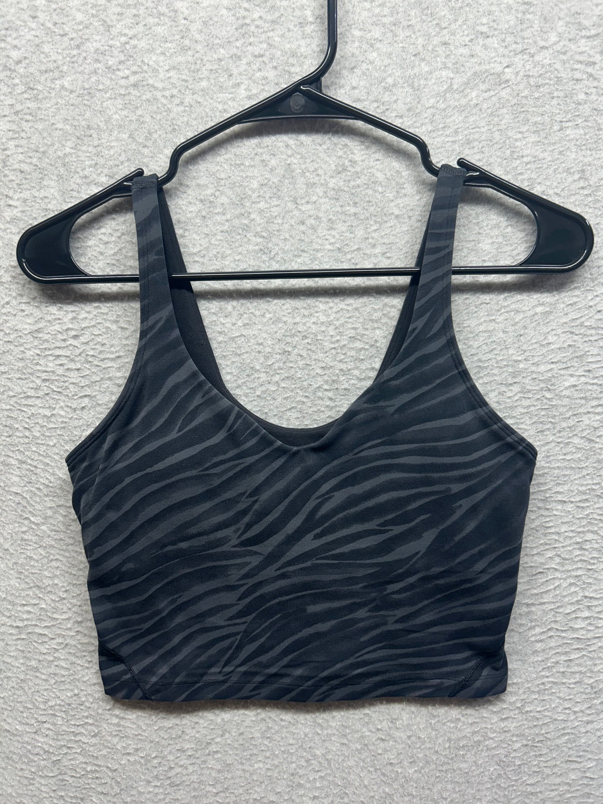 Lululemon Align Tank Size 8 Le Tigre Camo Deep Coal Multi