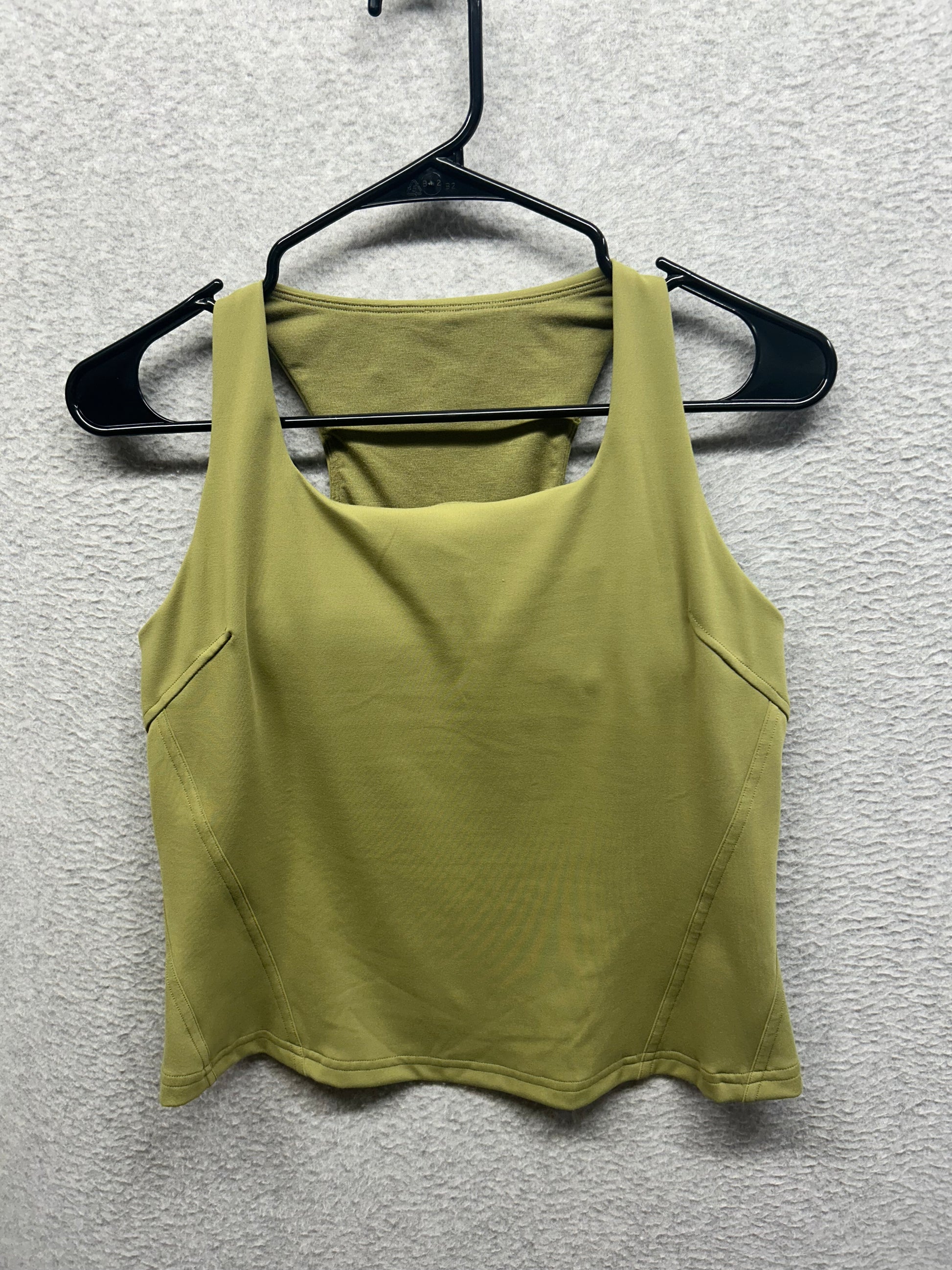 Lululemon InStill Tank Top Size 10 Bronze Green