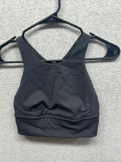 Lululemon Wunder Train Long-Line Bra Medium Support, C/D Cups Size 4 Black