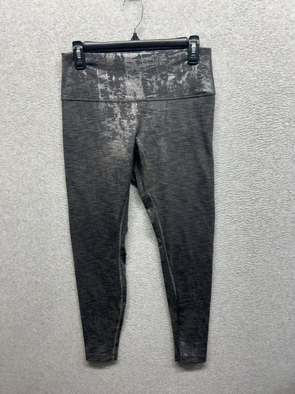 Lululemon Wunder Under Hi-Rise Tight Brindle Foil 28" Size 10 Crinkle Heather Brindle High Shine Foil