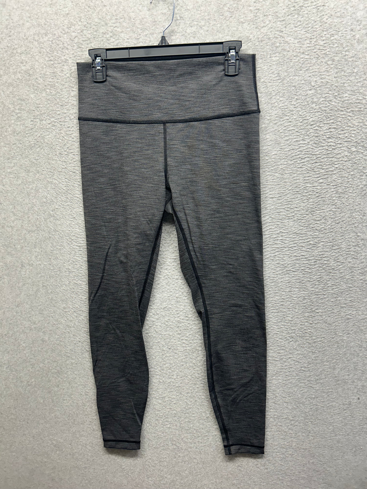 Lululemon Wunder Under High-Rise Tight 28" Brushed Full-On Luxtreme Size 10 Heathered Black