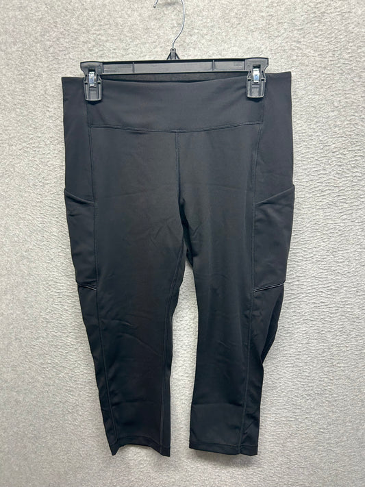 Lululemon Speed Up Crop (21") Size 10 Black