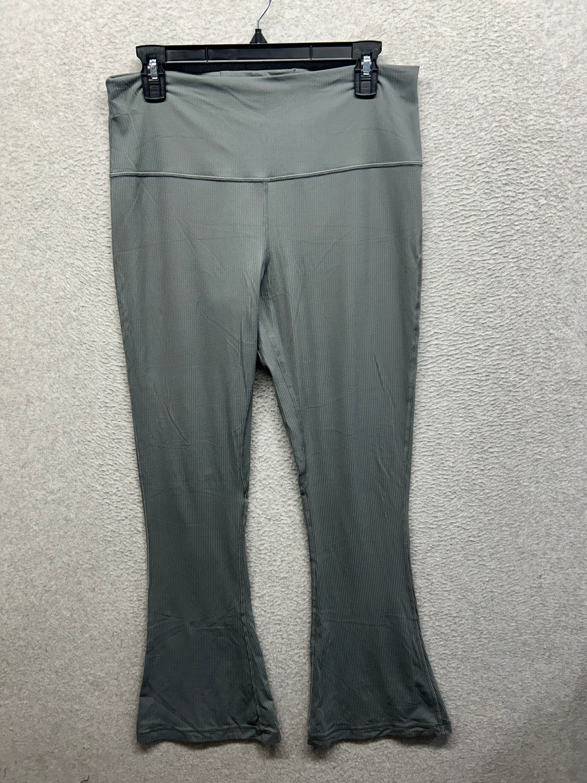 Lululemon Align High-Rise Ribbed Mini-Flare Pant Regular Size 12 Slate