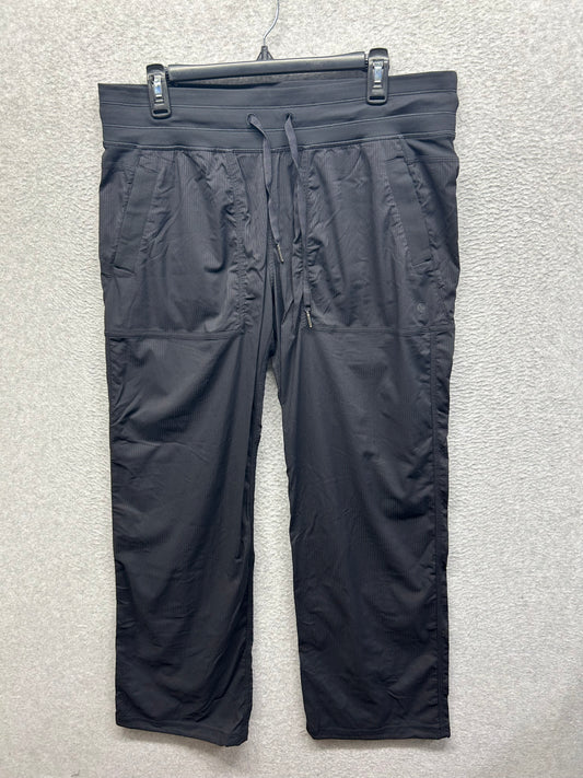 Lululemon Dance Studio Mid-Rise Full Length Pant Size 12 Black