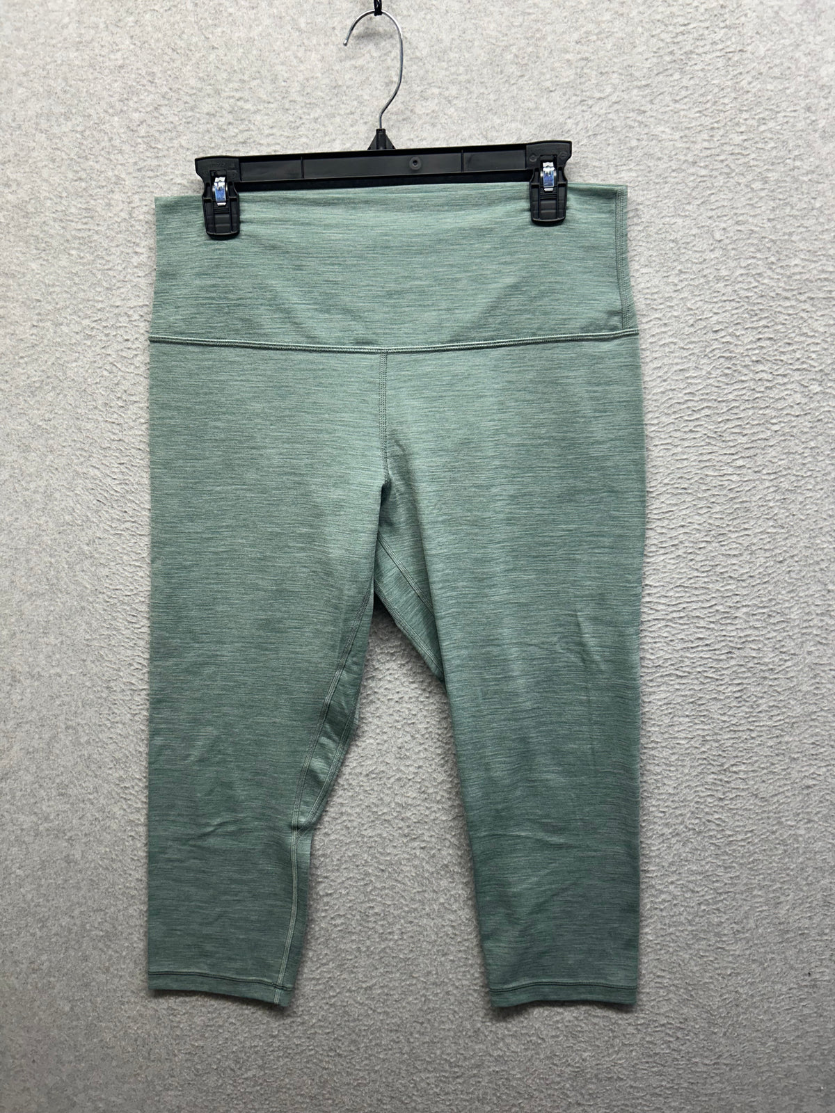Lululemon Align Crop 21" Size 12 Heathered Tidewater Teal