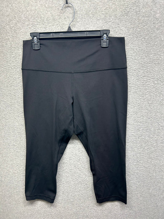 Lululemon Align Crop 21" Size 14 Black