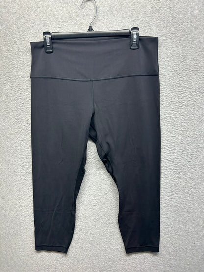 Lululemon Align Crop 23" Size 14 Black