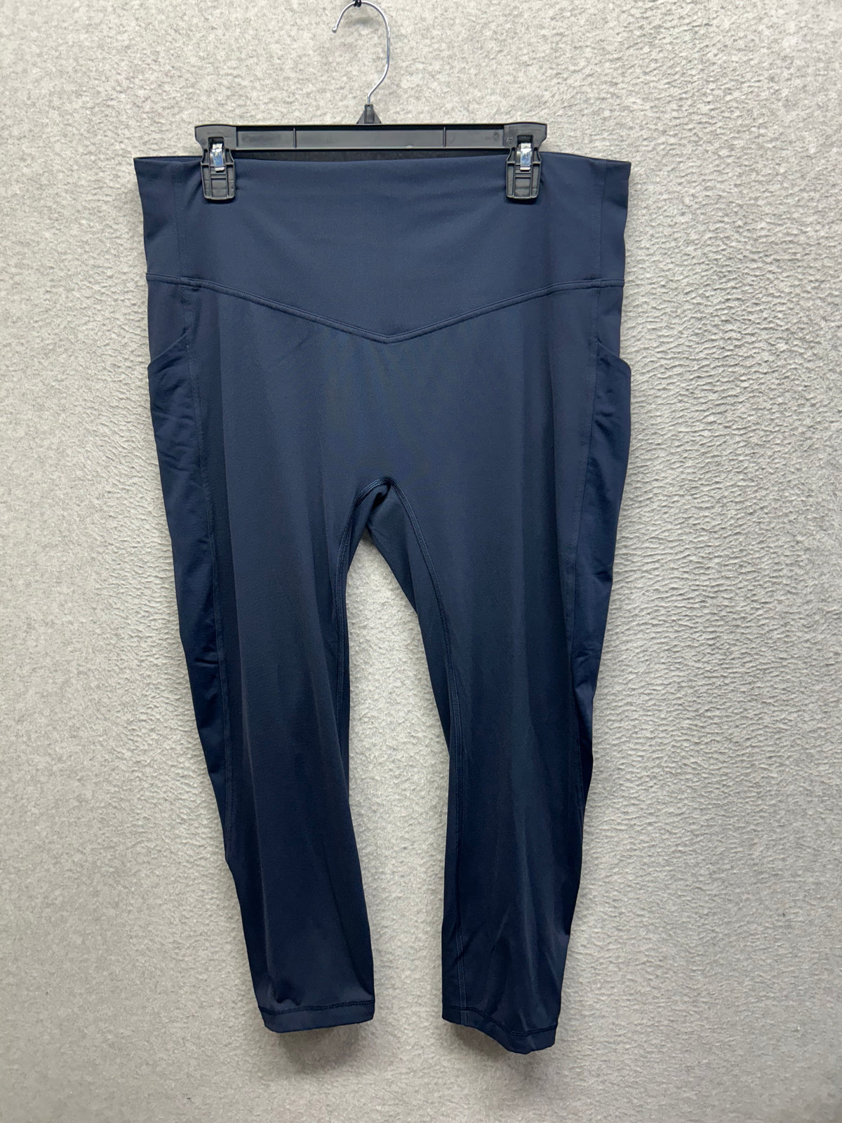 Lululemon All the Right Places High-Rise Crop 23" Size 14 True Navy