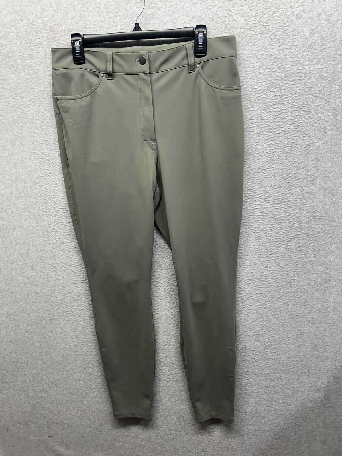 Lululemon City Sleek Slim-Fit 5 Pocket High-Rise Pant Size 32 Grey Sage