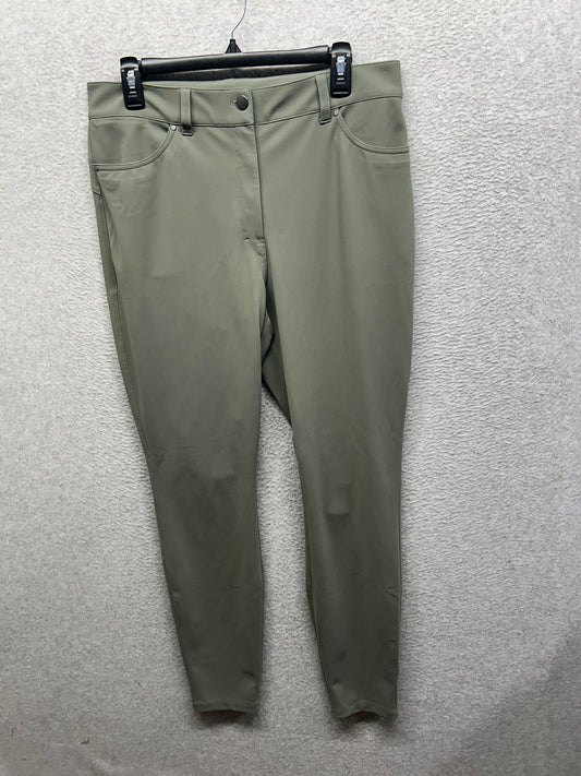 Lululemon City Sleek Slim-Fit 5 Pocket High-Rise Pant Size 32 Grey Sage