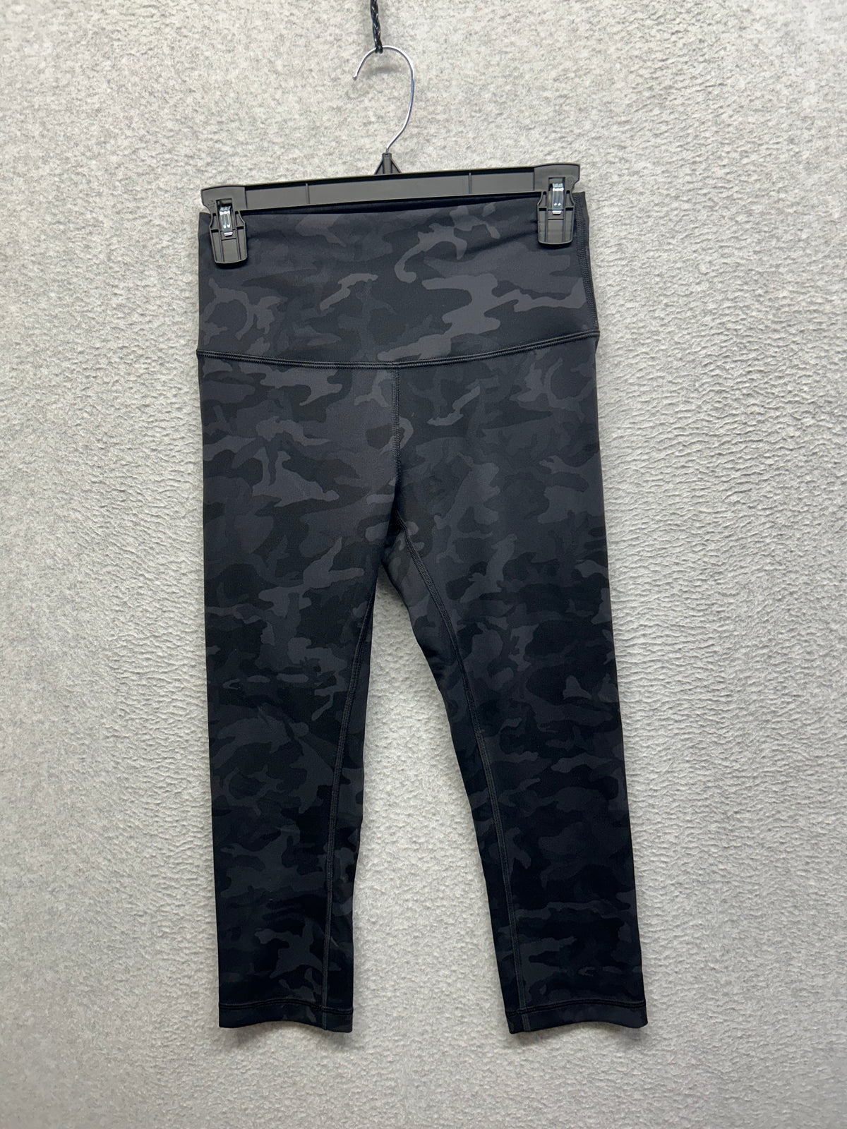 Lululemon Wunder Train High-Rise Crop 21" Size 6 Heritage 365 Camo Deep Coal Multi