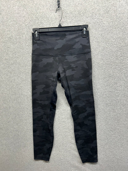 Lululemon Align Pant 25" Size 6 Heritage 365 Camo Deep Coal Multi