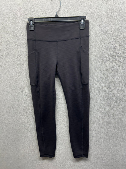 Lululemon Invigorate High-Rise Tight 25" Size 6 Heathered Black