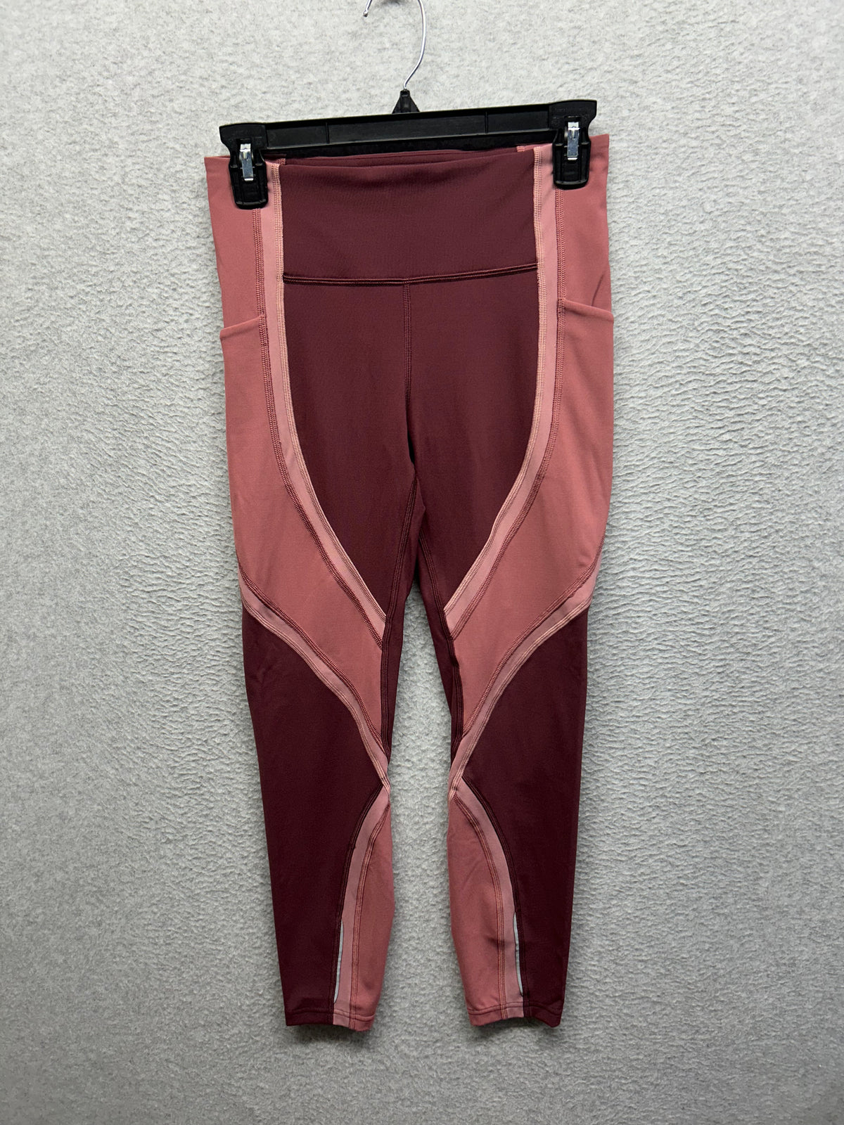 Lululemon Wild Twist 7/8 Tight 25" Size 6 Redwood / Auburn / Quicksand