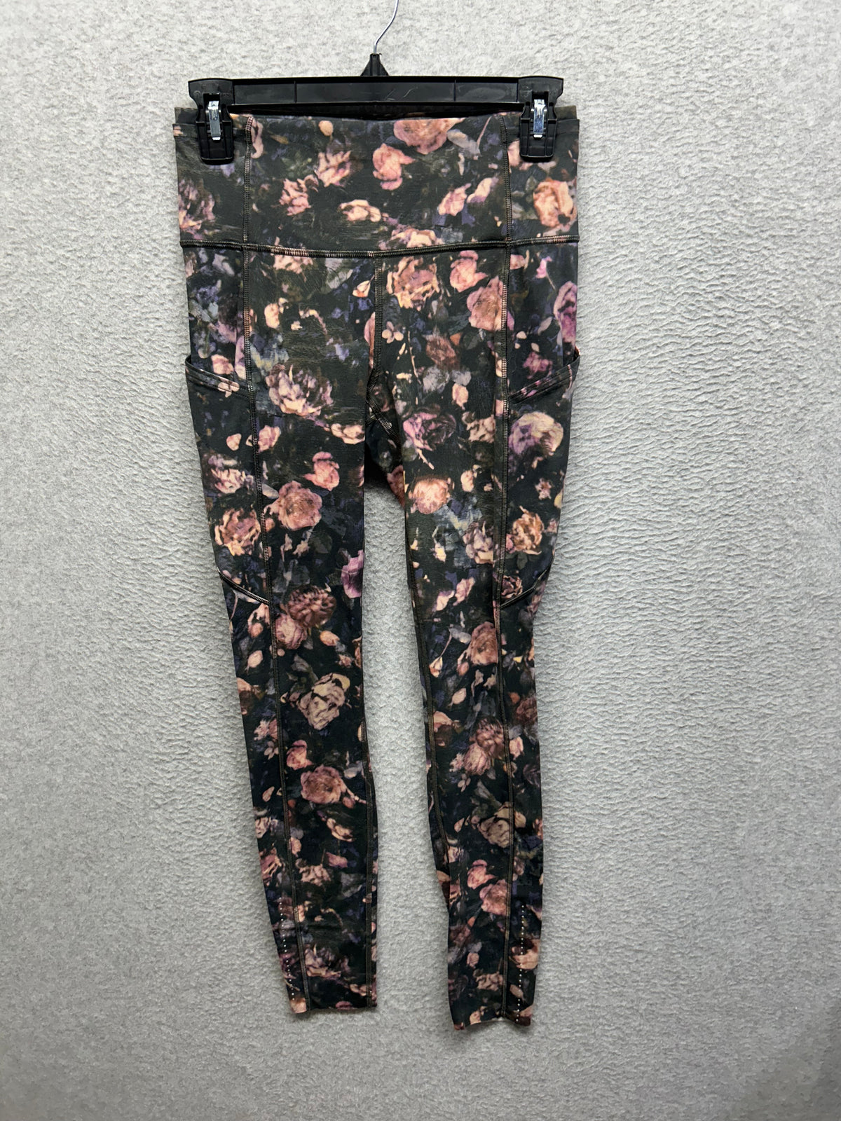 Lululemon Fast & Free Full Length Tight Nulux 28" Size 6 Frosted Rose Multi