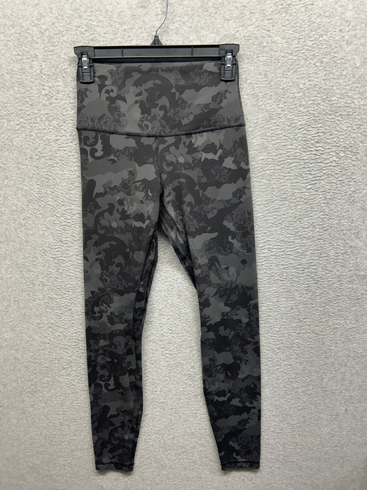 Lululemon Align High-Rise Pant 28" Size 6 Hidden Heritage Lace Black Multi