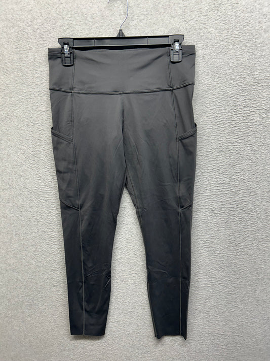 Lululemon Fast & Free 7/8 Tight II Non-Reflective Nulux 25" Size 8 Melanite