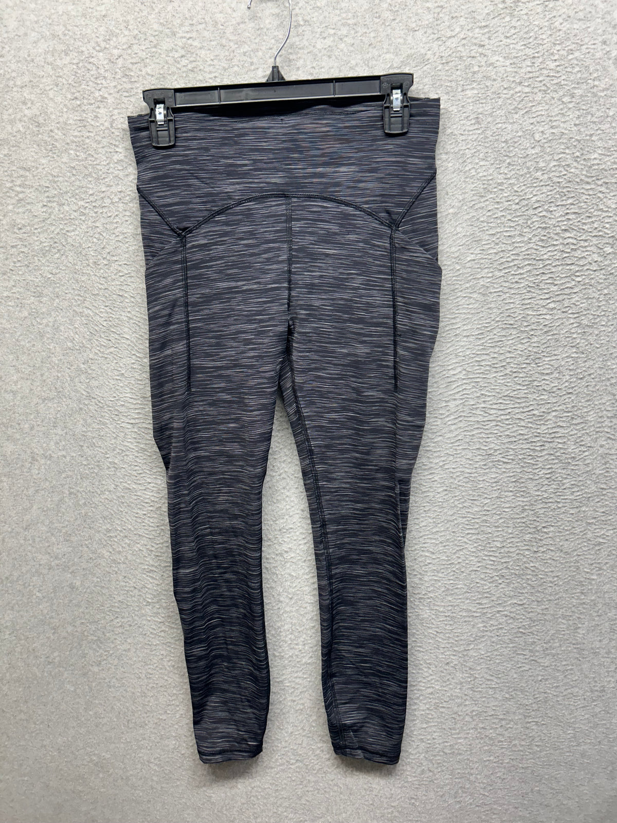 Lululemon Power Thru High-Rise Tight 25" Size 8 Heathered Black