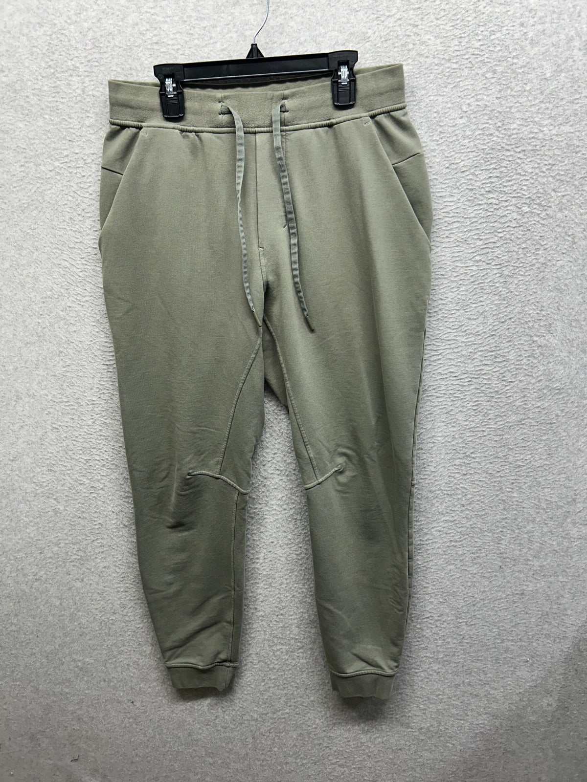 Lululemon City Sweat Jogger French Terry 27" Shorter Size M Grey Sage
