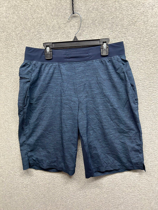 Lululemon T.H.E. Short Linerless 11" Updated Size M Heather Allover Iron Blue True Navy