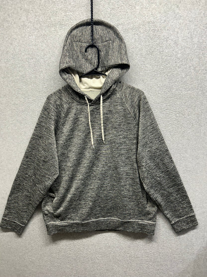Lululemon City Sweat Pullover Hoodie Fleece Size L Heathered Muslin