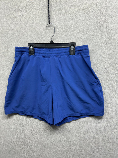 Lululemon Pace Breaker Lined Short 5" Size L Blue
